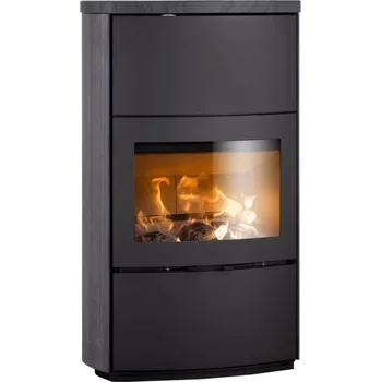 Krbová kamna Heta Scan-Line 1000S pískovec blackwood akumulační krbová kamna
