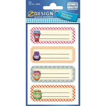 Samolepící etiketa AVERY Z-DESIGN popisky zavařeniny - 59896