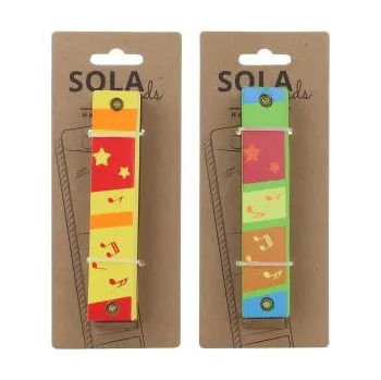 Dřevěná foukací harmonika