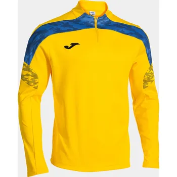 Pánská mikina Mikina JOMA CHAMPIONSHIP VIII kr.zip žluto sv.modrá Velikost: 3XS