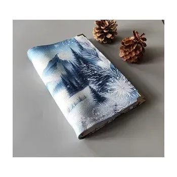 Zápisník Karis kroužkový zápisník A5 úzký - zimní krajina