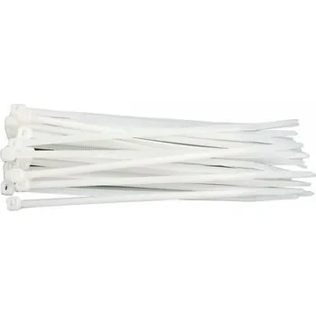 Organizace kabelů páska rychlovázací 150*2,5mm bílá, 1ks 73883