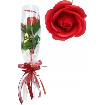 umělá květina VOŇAVÁ MYDLENÁ RŮŽE pro učitele jako dárek k narozeninám