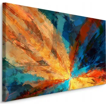 Obraz Abstraktní obraz malířství do obýváku 40x30