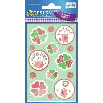 Samolepící etiketa AVERY Z-DESIGN Dekorační etikety, Štěstí