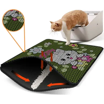 Toaleta pro kočku ASIR Podložka pod kočičí toaletu NRSZN0071 60 cm