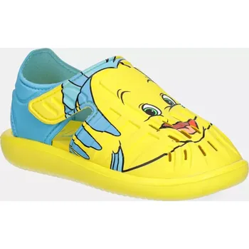 Dívčí sandály Dětské sandály adidas WATER SANDAL FLOUNDER žlutá barva, IH1231 11X, EUR 32