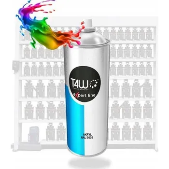 Barva ve spreji T4W Akrylový lak ve spreji RAL 5002 / 400 ml
