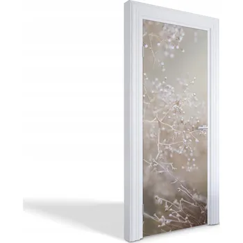 Fototapeta Samolepicí samolepící na dveře a nábytek Zimní větvičky 75 x 205 cm