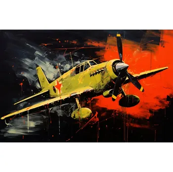 Plakát Plakát Barevný Přelet bez rámu 91,5 x 60 cm