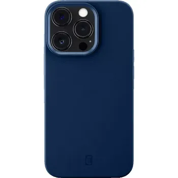 Pouzdro na mobilní telefon Ochranný silikonový kryt Cellularline Sensation pro Apple iPhone 13 Pro, modrý