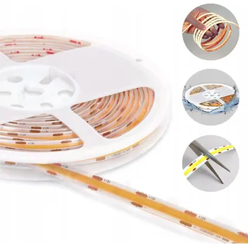 LED páska COB LED pásek PREMIUM IP65 Teplá Barva 3000K 320 Diod 5m