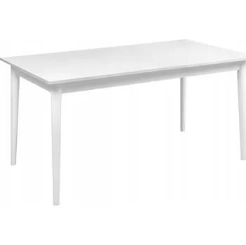 Jídelní stůl Obdélníkový rozkládací stůl BIRD Meble 80 x 150 x 75 cm bílý