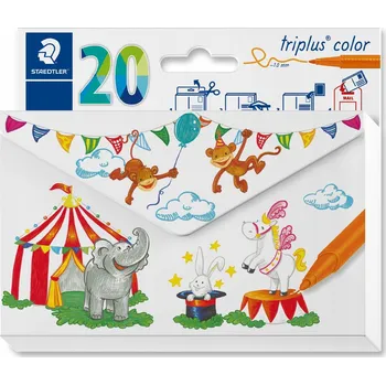 Fixy Staedtler Triplus 20 barev