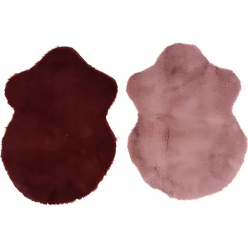 Koberec MĚKKÝ DEKORATIVNÍ KOBEREC UMĚLÉ KOŽÍŠEK 38x55