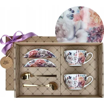 Porcelánový Šálek Lile Purpura 255 ml 2 ks