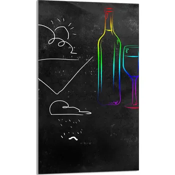 Kuchyňské prkénko Krájecí deska TMK ArtDeko sklo 1 ks