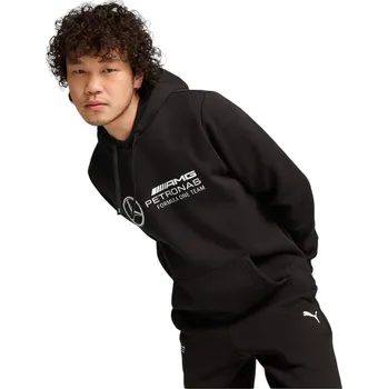 Dámské oblečení Puma bluza MAPF1 ESS Hoodie PUMA Black 627345 01 XL Velikost: XL