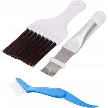 Praní a péče o prádlo SADA 3 KARTÁČŮ NA ČIŠTĚNÍ PRAČKY, SUŠIČKY, KLIMATIZACE A CHLADIČŮ