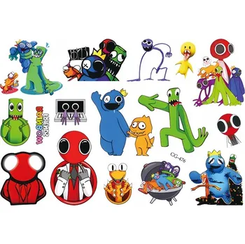 Odstranitelné tetování Smyvatelné tetování pro děti RAINBOW FRIENDS CG476