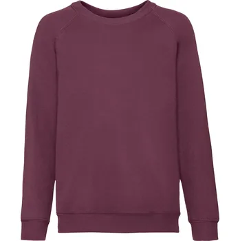 Chlapecká mikina Fruit of the Loom Dětská mikina 62-039-0 Burgundy 164