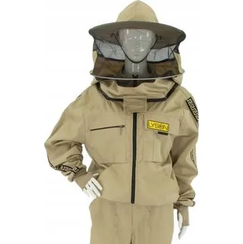 Moto bunda Mikina Łysoń vel. XXL béžová