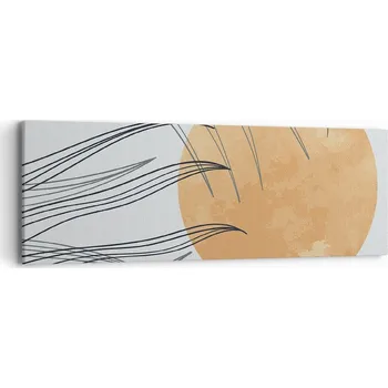 Obraz Obraz na plátně do obýváku ložnice 90x30 slunce foto obrazy na zeď