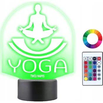 Lampička Plexido vícebarevná Noční lampa