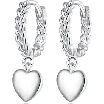 Náušnice Dámské stříbrné náušnice LORETA Ag 925