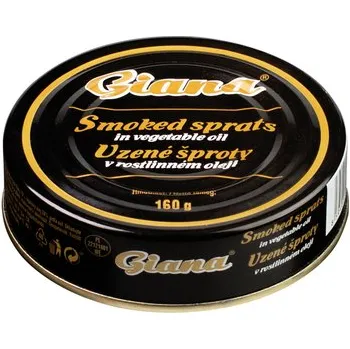 Šproty uzené v oleji 160g