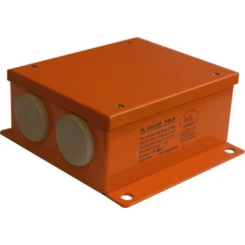 Elektroinstalační krabice Krabice rozbočná 156x222x80, 4x PVC průch., IP54, 1x svorka 10mm2, lakováno, PE