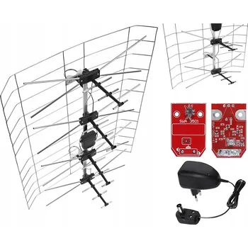 Příjem digitálního pozemního vysílání EXTERNÍ SÍŤOVÁ ANTÉNA PRO POZEMNÍ DIGITÁLNÍ TELEVIZI DVB-T2