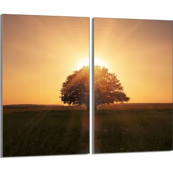 Kuchyňské prkénko Krájecí deska TMK ArtDeko sklo 2 ks