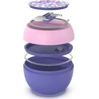 Dóza na potraviny NAVA kulatá dóza na oběd LUNCH BOX 0,8 l We Care