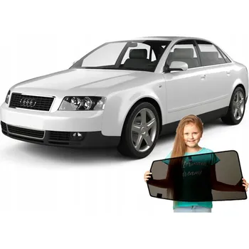 autokoberec Sluneční clony / Zástěny na okna s magnety pro Audi A4 B6 sedan 2000-2006