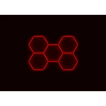 LED osvětlení LED panel Escape6 červený (červená barva)