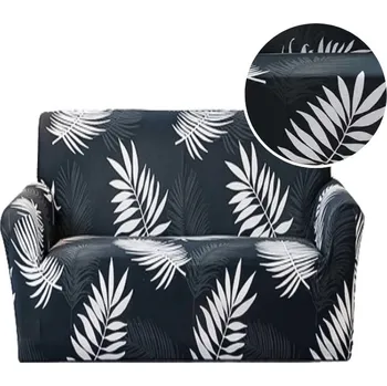 Napínací potah Potah na křeslo Domidekor šedý