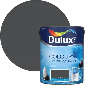 barva na zeď Dulux 5 l matná latexová Barva na zeď Noční Exposure