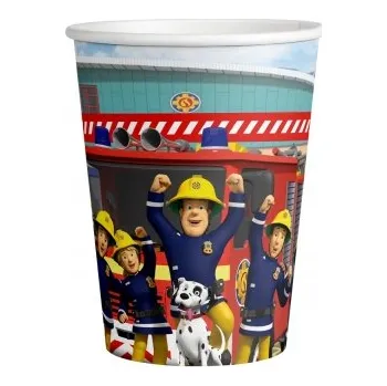 Jednorázové nádobí Kelímky Požárník Sam 250 ml 8 ks 2022