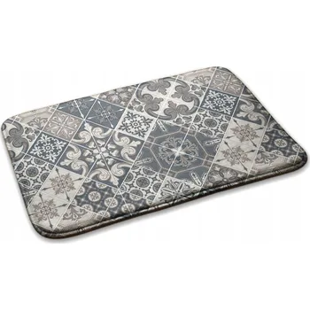 Koberec Měkký Podložkový Koberec Běhoun do Ložnice Vzorované Keramické Dlaždice