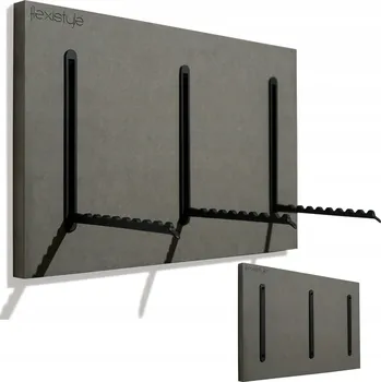 Věšák Šatní ramínko MDF deska FLEXISTYLE šedá