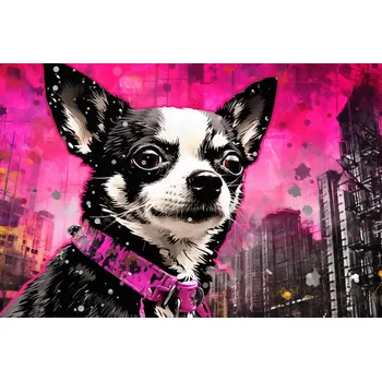 Plakát Plakát Malý pejsek s velkou duší - bez rámu, 91,5 x 61 cm