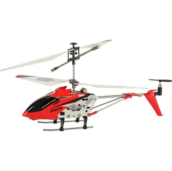 RC model RC vrtulník Syma S107H s gyroskopem a LED osvětlením - červený