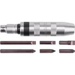 YATO šroubovák úderový kovový + bity YT-2801