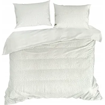 Povlečení SADA POVLEČENÍ POVLEČENÍ MIKROVLÁKNO HRUBÉ TEPLÉ ZIMNÍ VZOR 3D 220x200