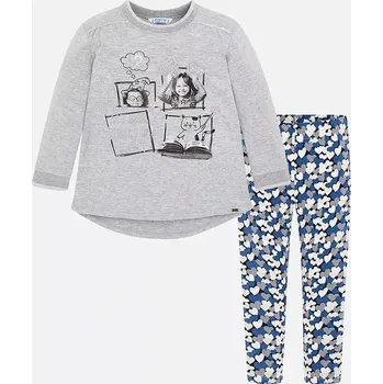 Dívčí mikina Dívčí souprava tuniky s legínami Magic Mayoral 4720-67 velikost 128