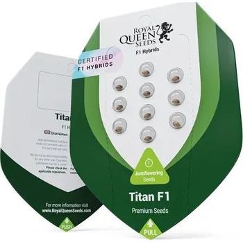 Semeno Titan F1 – samonakvétací semena | Royal Queen Seeds Počet semen: 3