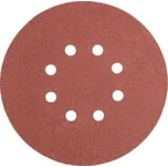 GRAPHITE brusný papír 150mm, 8 děr, K100, balení 5ks, 55H948