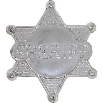 Karnevalový doplněk Hvězda - „šerif“