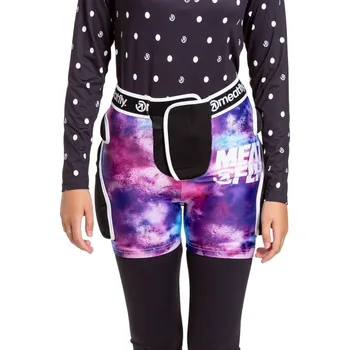 Meatfly Norris chránič kostrče Purple Aquarel M